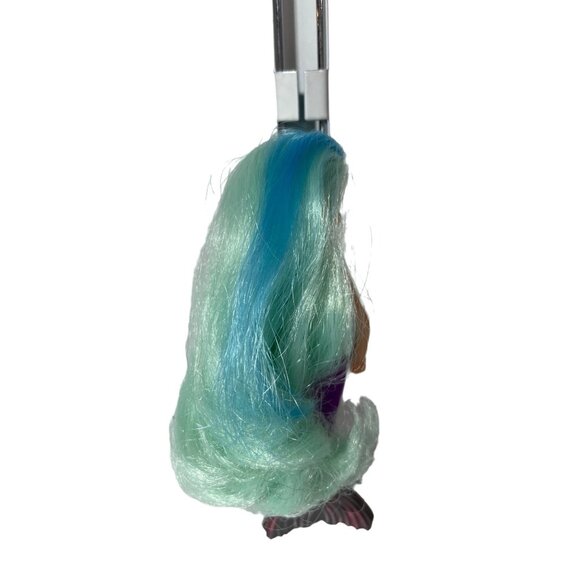 Barbie Chelsea Mermaid Doll With Turquoise Hair Purple Glitter Tail Silver Top - Picture 2 of 4